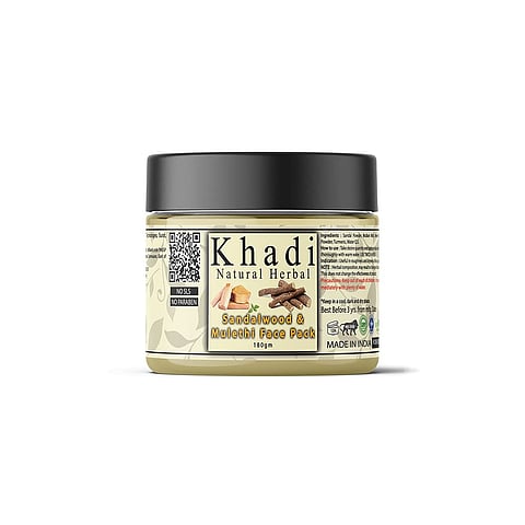 Khadi Natural Herbal Sandalwood and Mulethi Face Pack